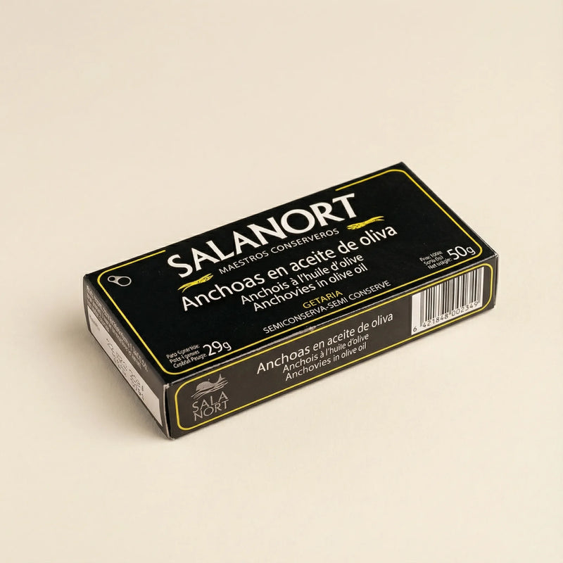 Filetes de anchoa con sabor intenso y textura firme premium