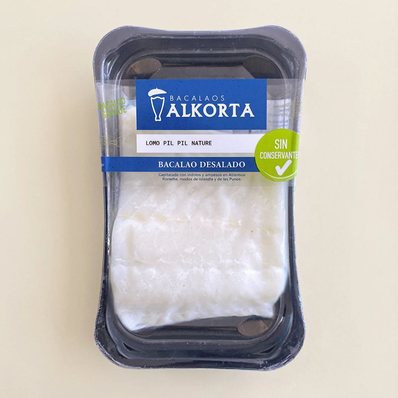 Bacalao desalado especial para pil-pil Alkorta con gelatina natural