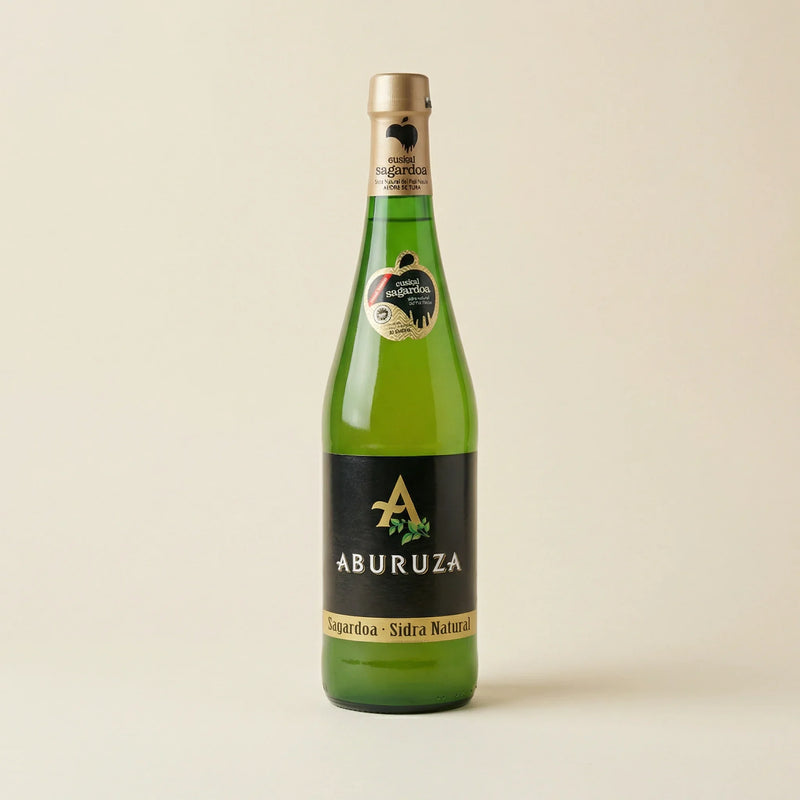 Sidra natural Aburuza premium D.O. Euskal Sagardoa