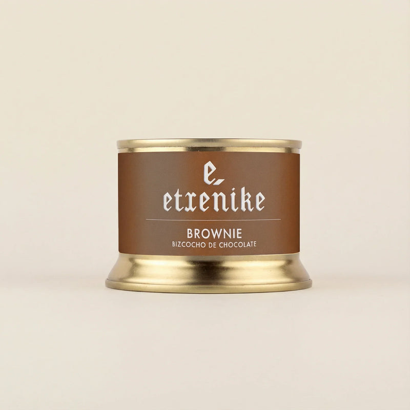 Brownie de chocolate Etxenike 130 g intenso y jugoso