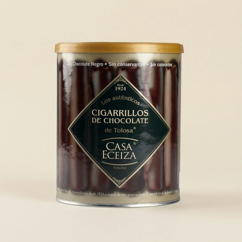 Cigarrillos de Tolosa con chocolate Casa Eceiza 200 g
