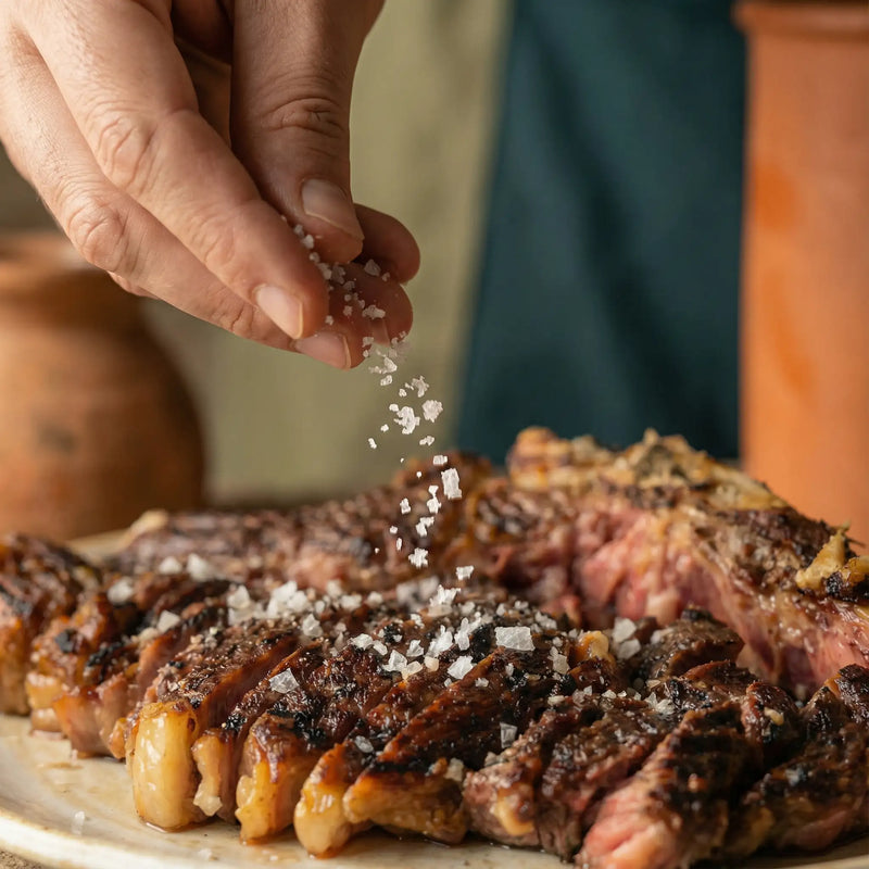 Sal gourmet de Añana con pureza mineral y sabor natural