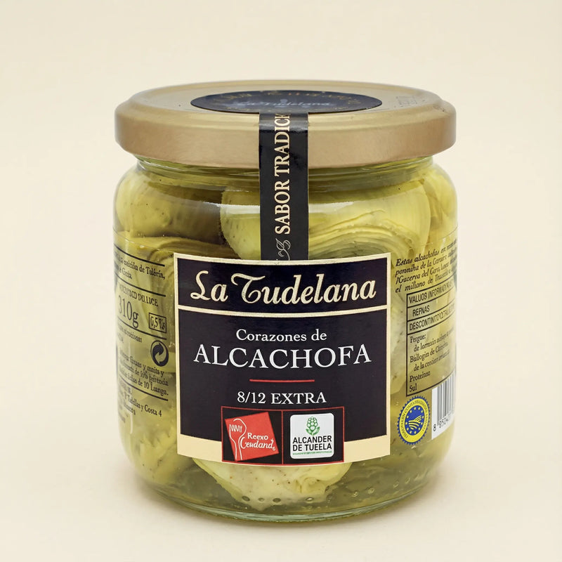 Corazones de alcachofa de Tudela IGP tiernos y sabrosos