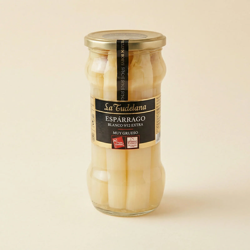 Espárragos blancos extra D.O. Navarra 9/12 muy tiernos