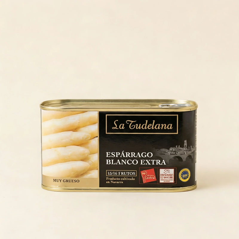 Espárragos blancos D.O. Navarra 13/16 gran calibre