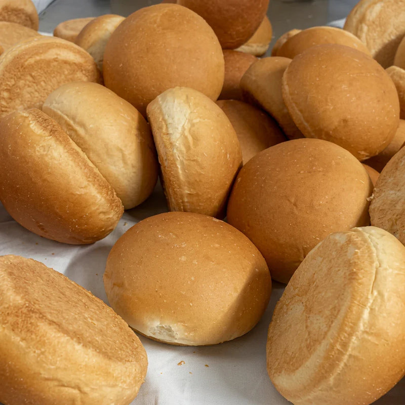 Pan de hamburguesa brioche sabor natural y textura esponjosa gourmet