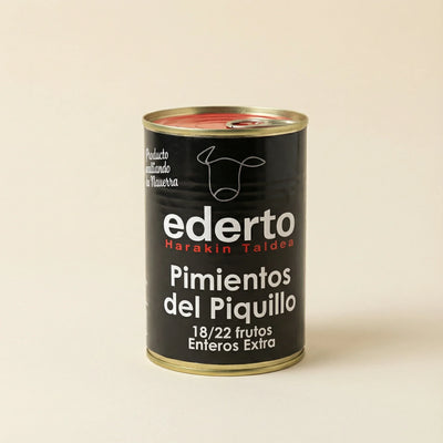 Pimiento del piquillo entero D.O. Navarra asado y pelado a mano