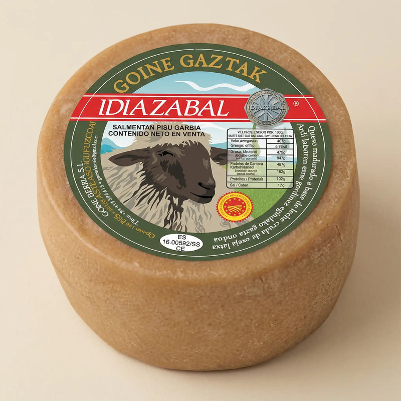 Queso Idiazabal ahumado Goine D.O. sabor intenso