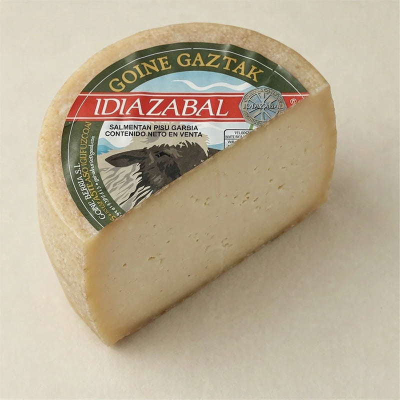 Idiazabal natural con textura firme y equilibrio tradicional