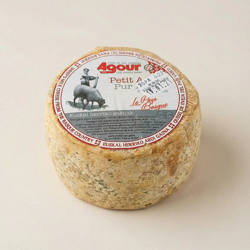 Queso de oveja Petit Agour artesanal con textura cremosa