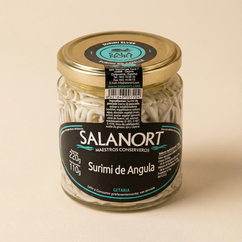 Surimi de angula Salanort 220 g en aceite de oliva