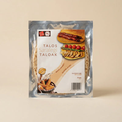 Talo artesanal de maíz Saralegi sin gluten de elaboración tradicional