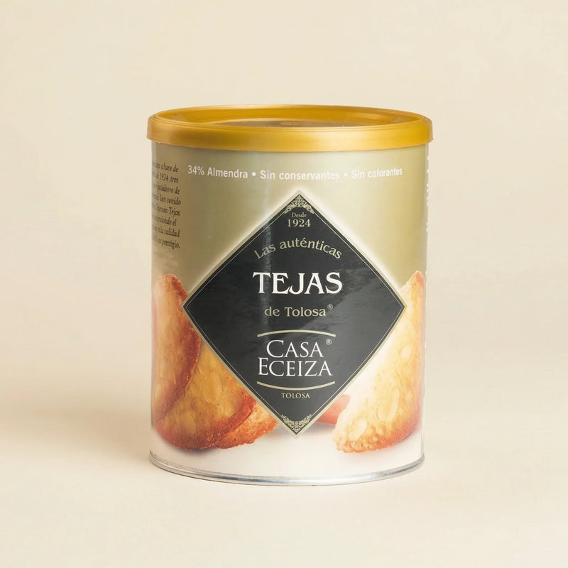 Tejas de Tolosa Casa Eceiza 150 g dulces artesanos
