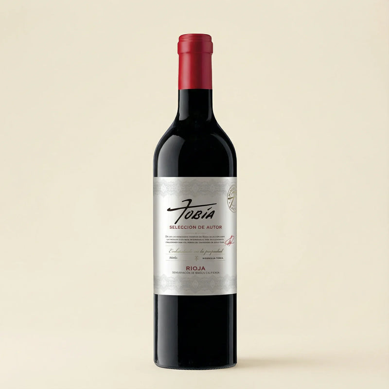 Tobía Selección de Autor vino tinto 2021 Rioja elegante