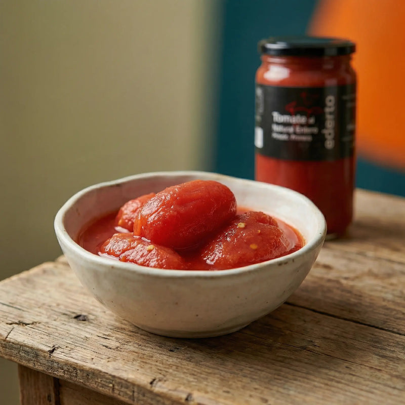 Tomate natural en conserva con sabor intenso y textura real