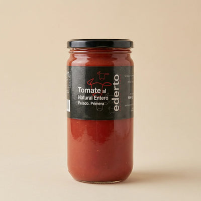 Tomate natural entero pelado navarro 660 g elaboración tradicional