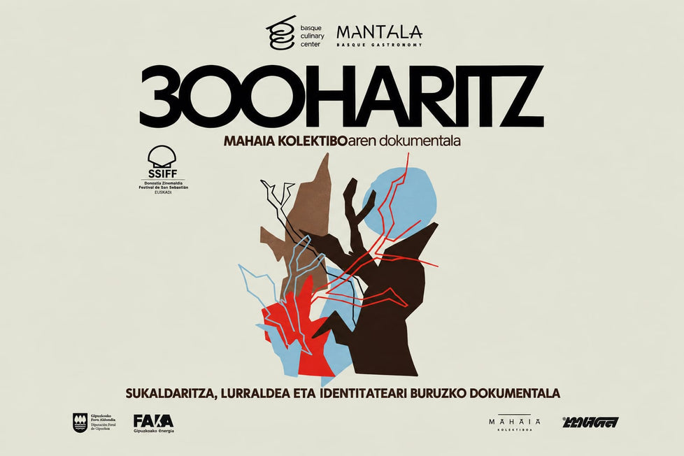 300 Haritz: la gastronomía vasca lleva sus raíces al Zinemaldia