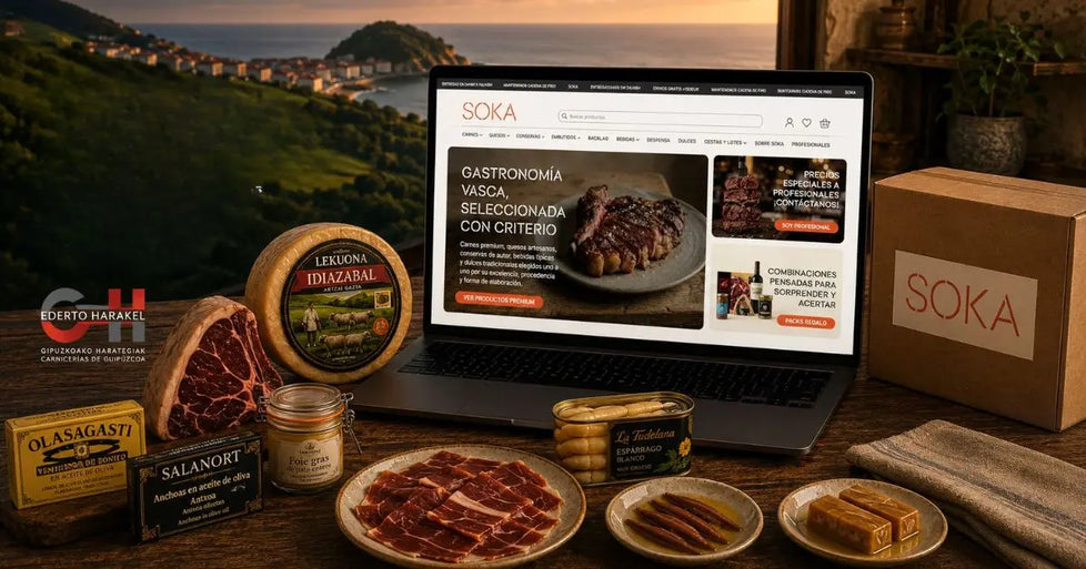 SOKA flavours: la gastronomía vasca da el salto al mundo digital de la mano de los carniceros de Gipuzkoa