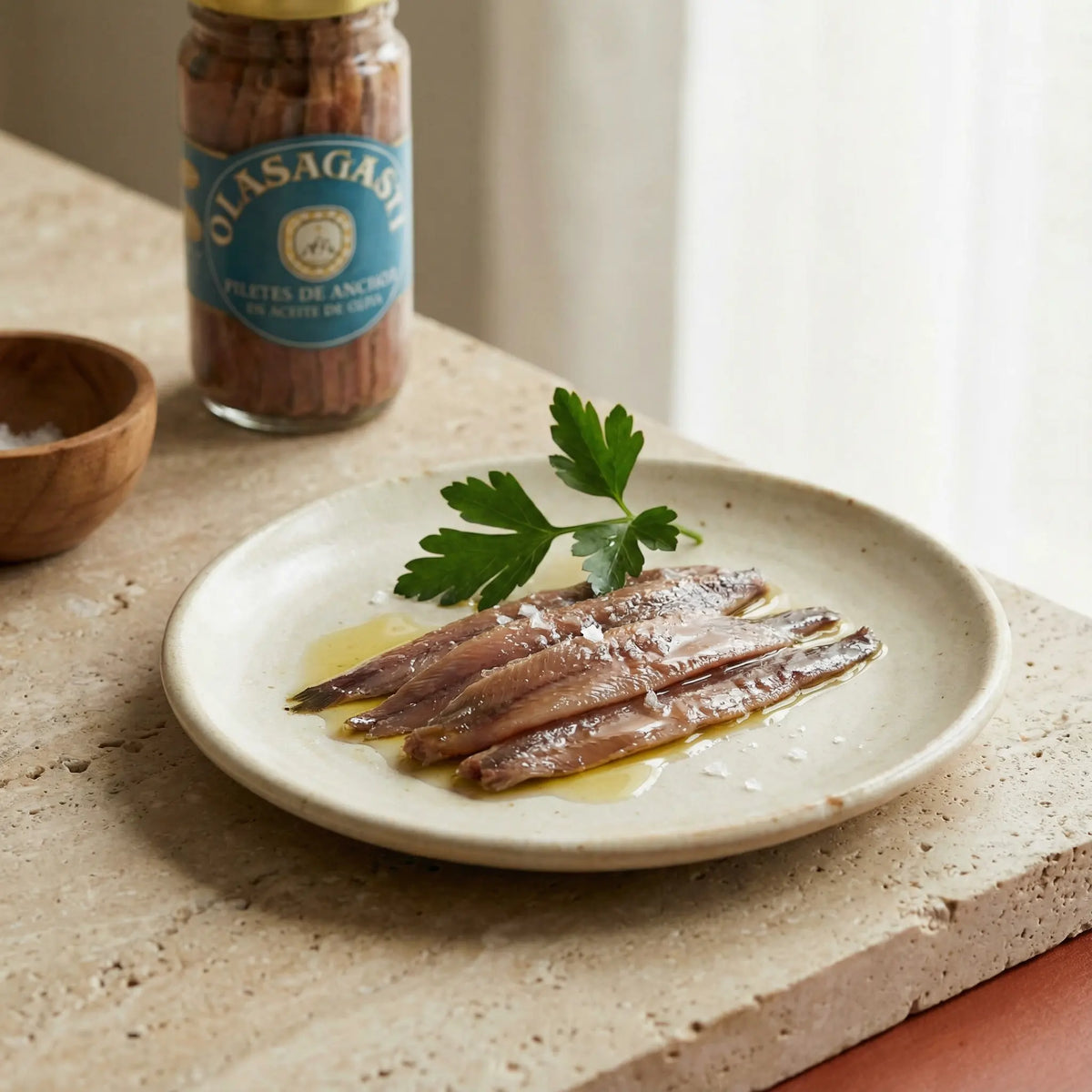 Filetes de anchoa firmes ideales para tapas y aperitivos gourmet