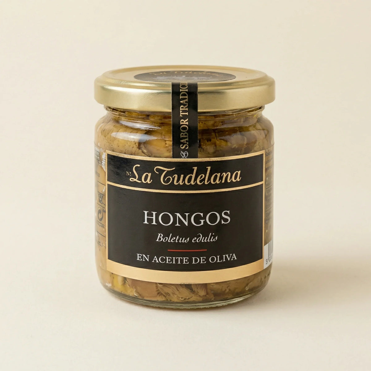 Hongos boletus edulis en aceite de oliva sabor intenso