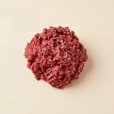 Carne picada de vaca premium jugosa