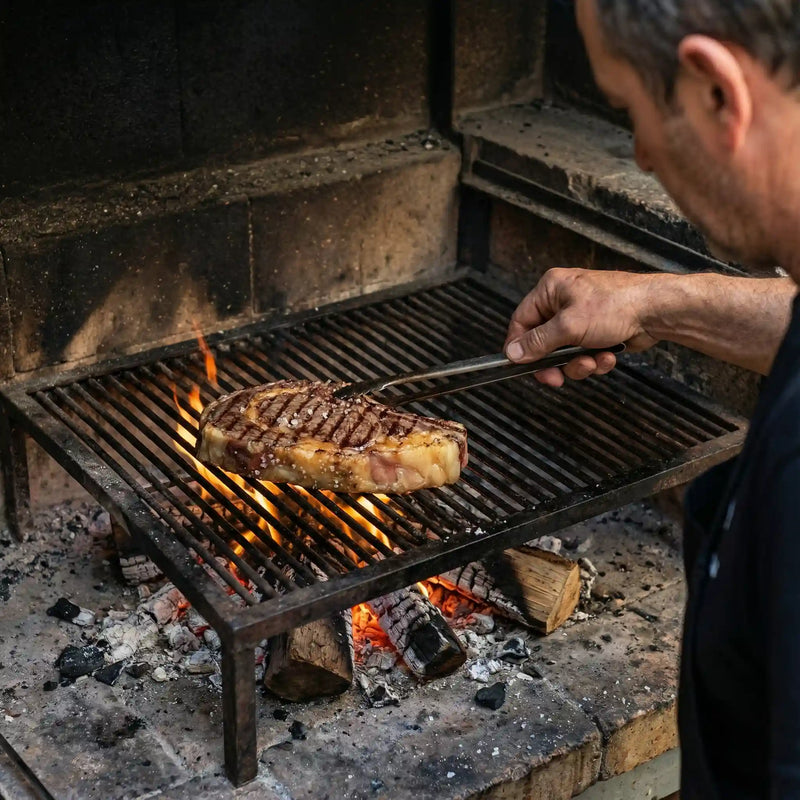 Chuleta de vaca perfecta para experiencia gourmet a la parrilla