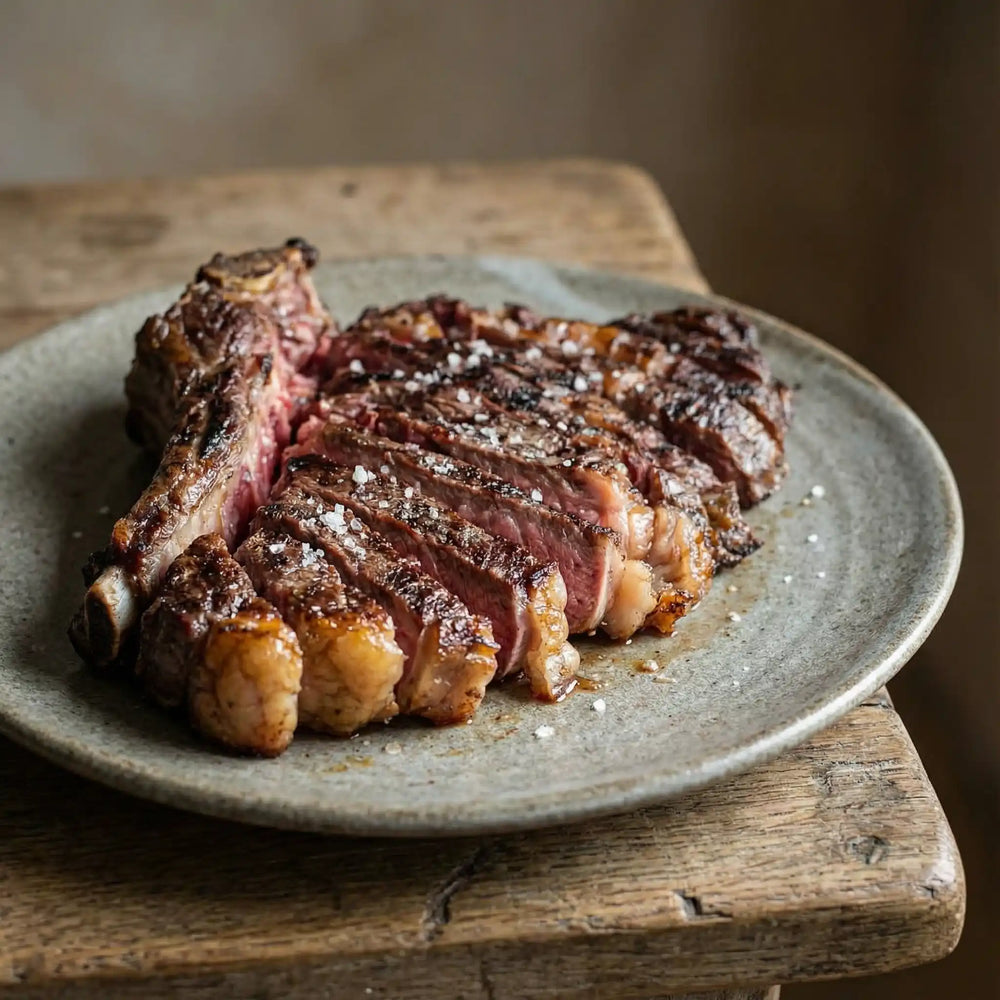 Lote gourmet vasco con chuletón y productos típicos de sidrería