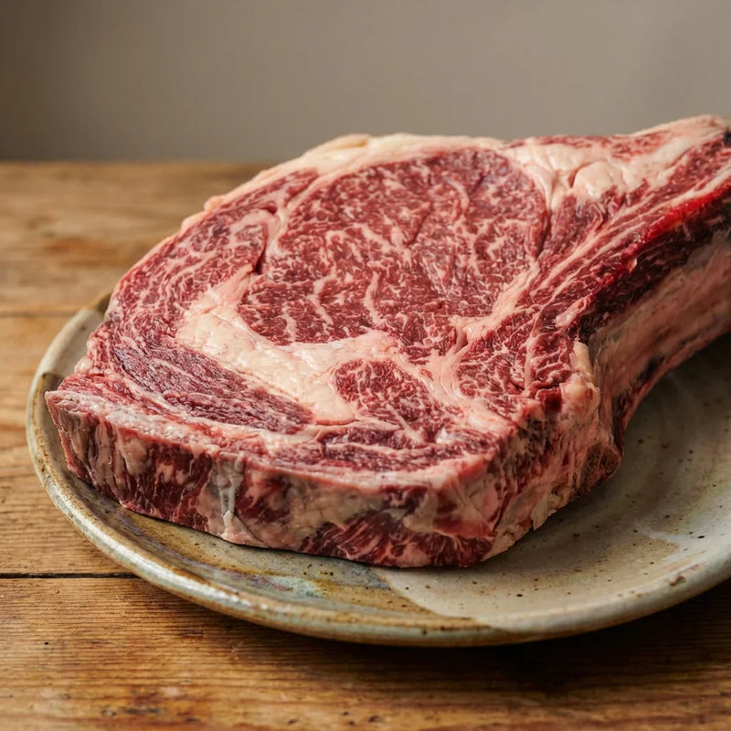 Chuletón de vaca perfecto para comidas especiales gourmet