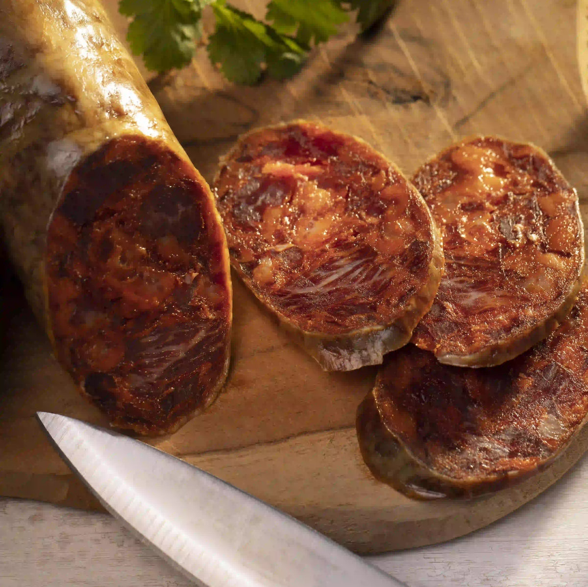 Chorizo ibérico ideal para tablas aperitivos y recetas