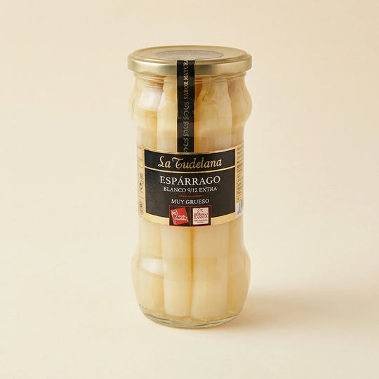Espárragos blancos extra D.O. Navarra 9/12 muy tiernos
