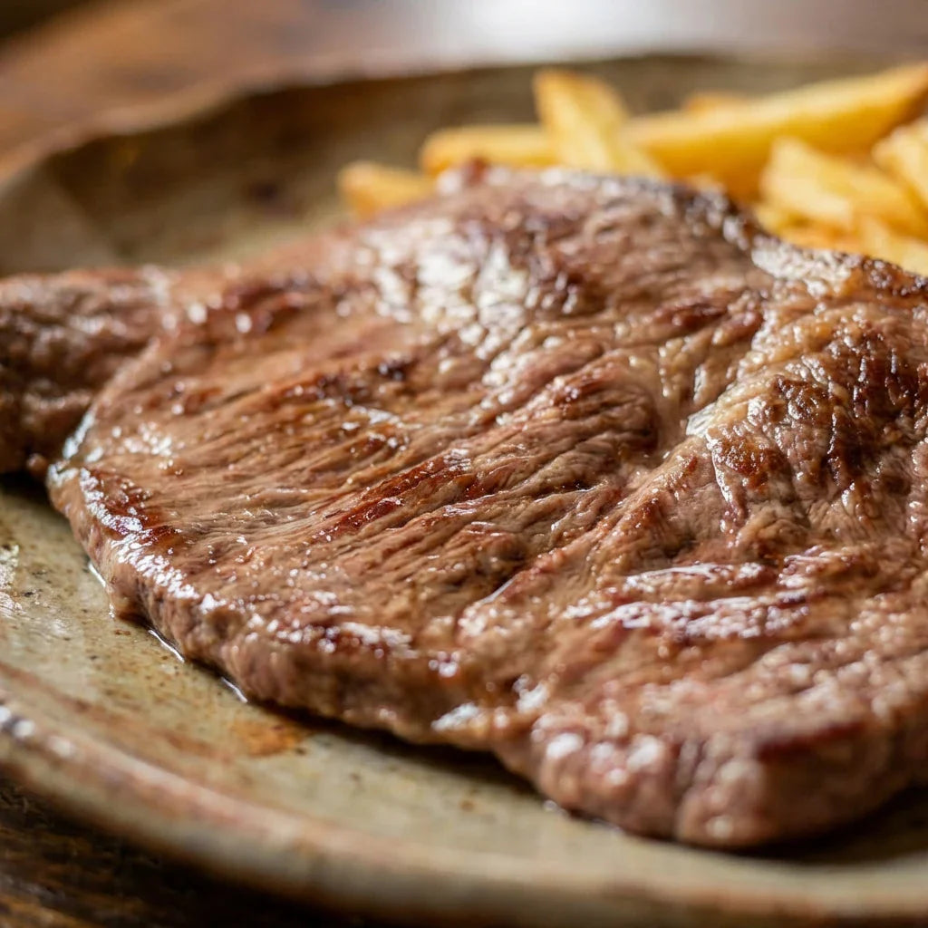 Carne de contraespalda con sabor suave