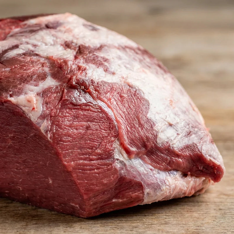 Carne de tapa con corte limpio y textura suave