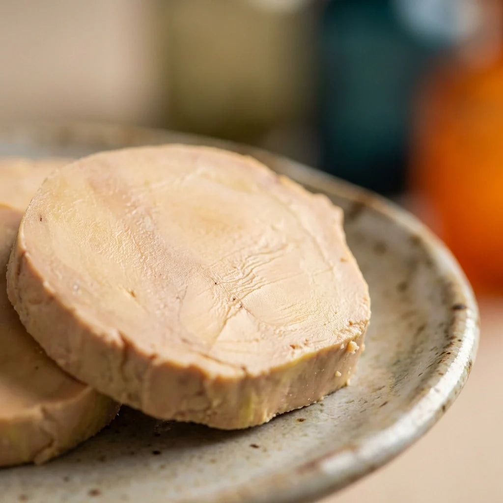 Foie de pato con textura delicada y sabor intenso