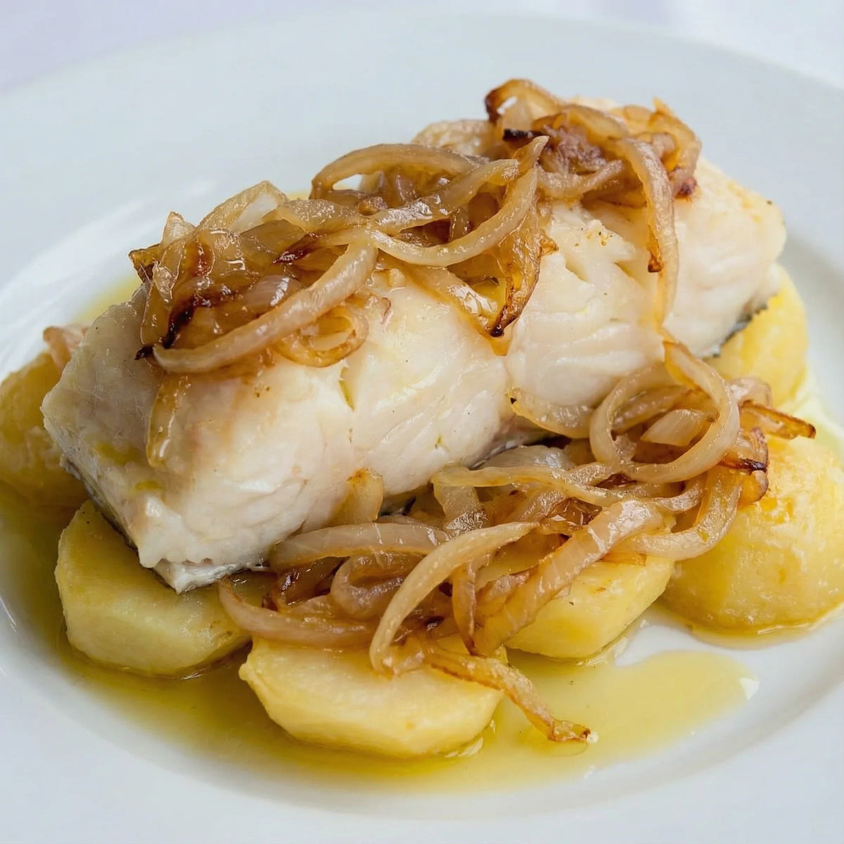 Bacalao desalado gourmet del Cantábrico Alkorta con textura firme premium