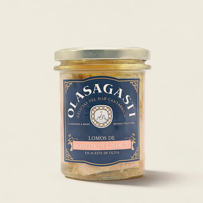 Lomos de bonito del norte en aceite de oliva 190 g Olasagasti