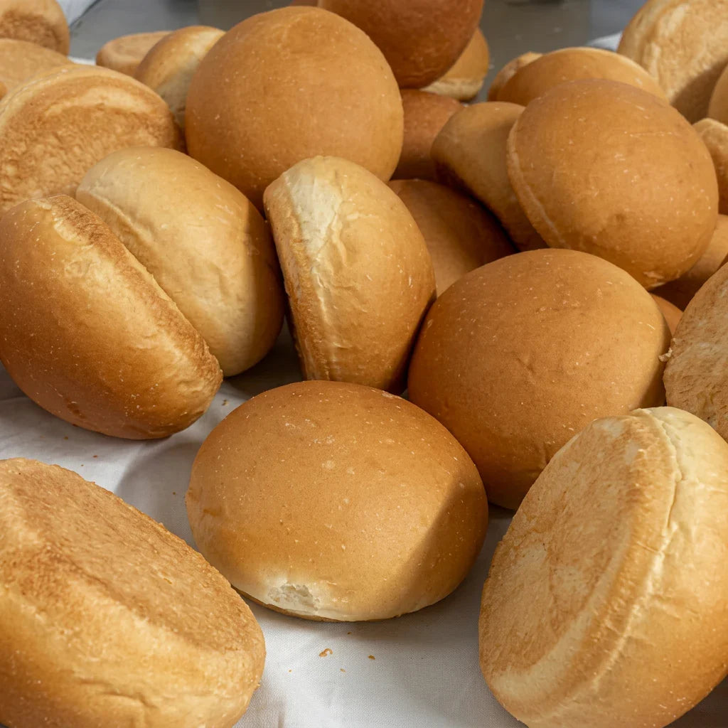Pan de hamburguesa brioche sabor natural y textura esponjosa gourmet