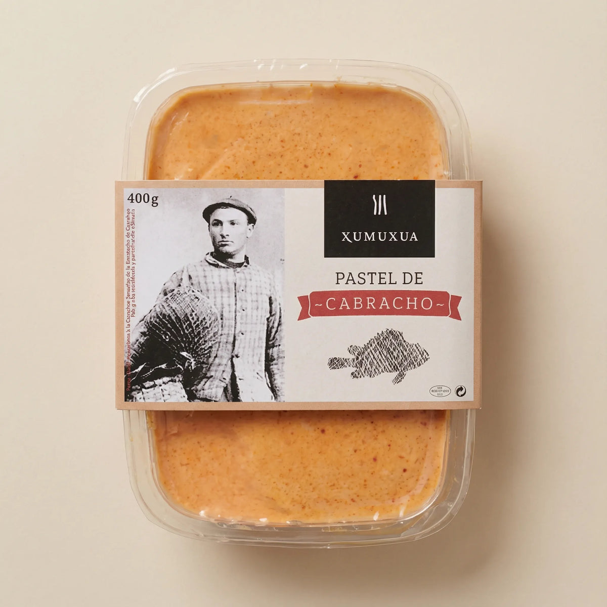 Pastel de cabracho artesano 400 g suave y sabroso