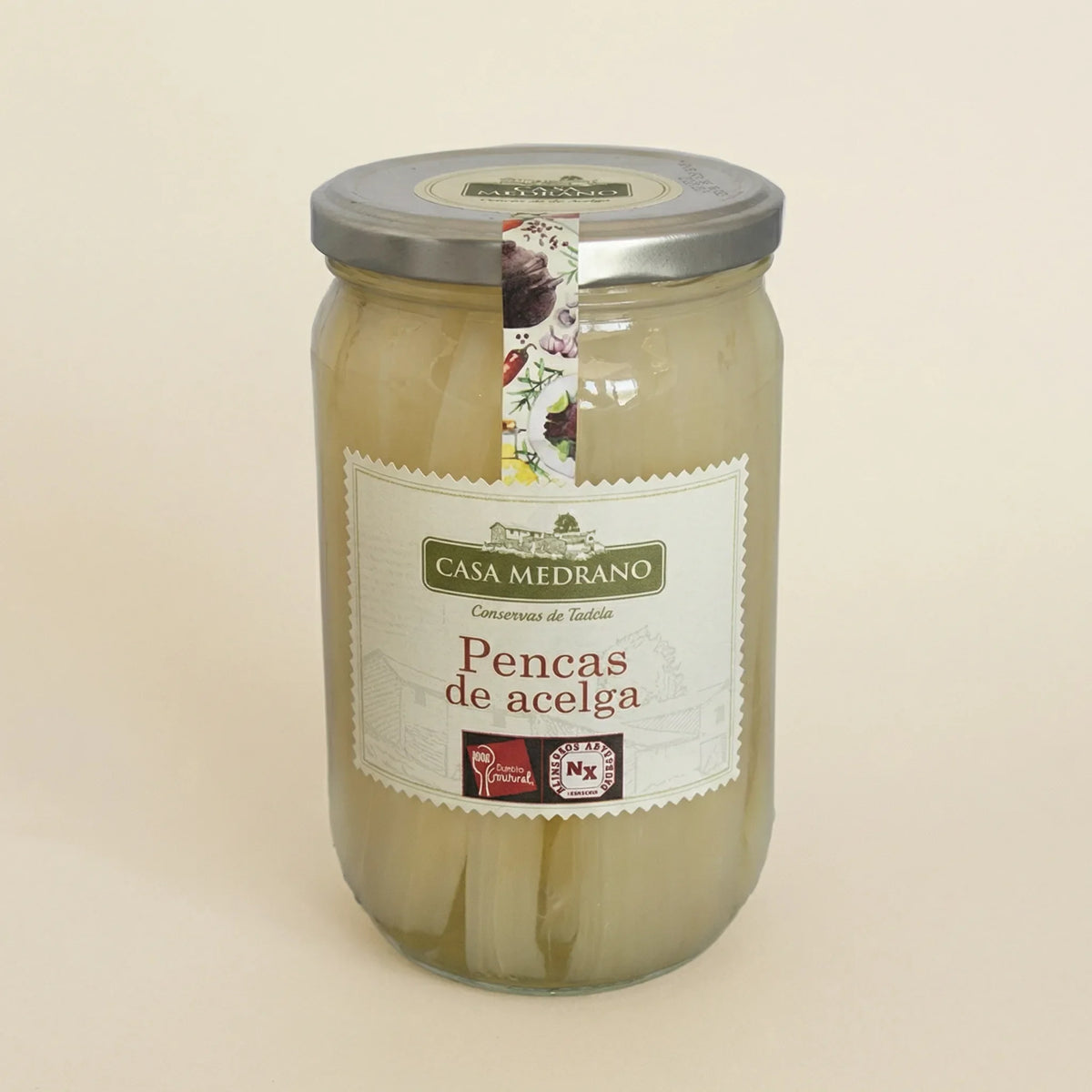 Penca de acelga Casa Medrano 720 g tierna y sabrosa