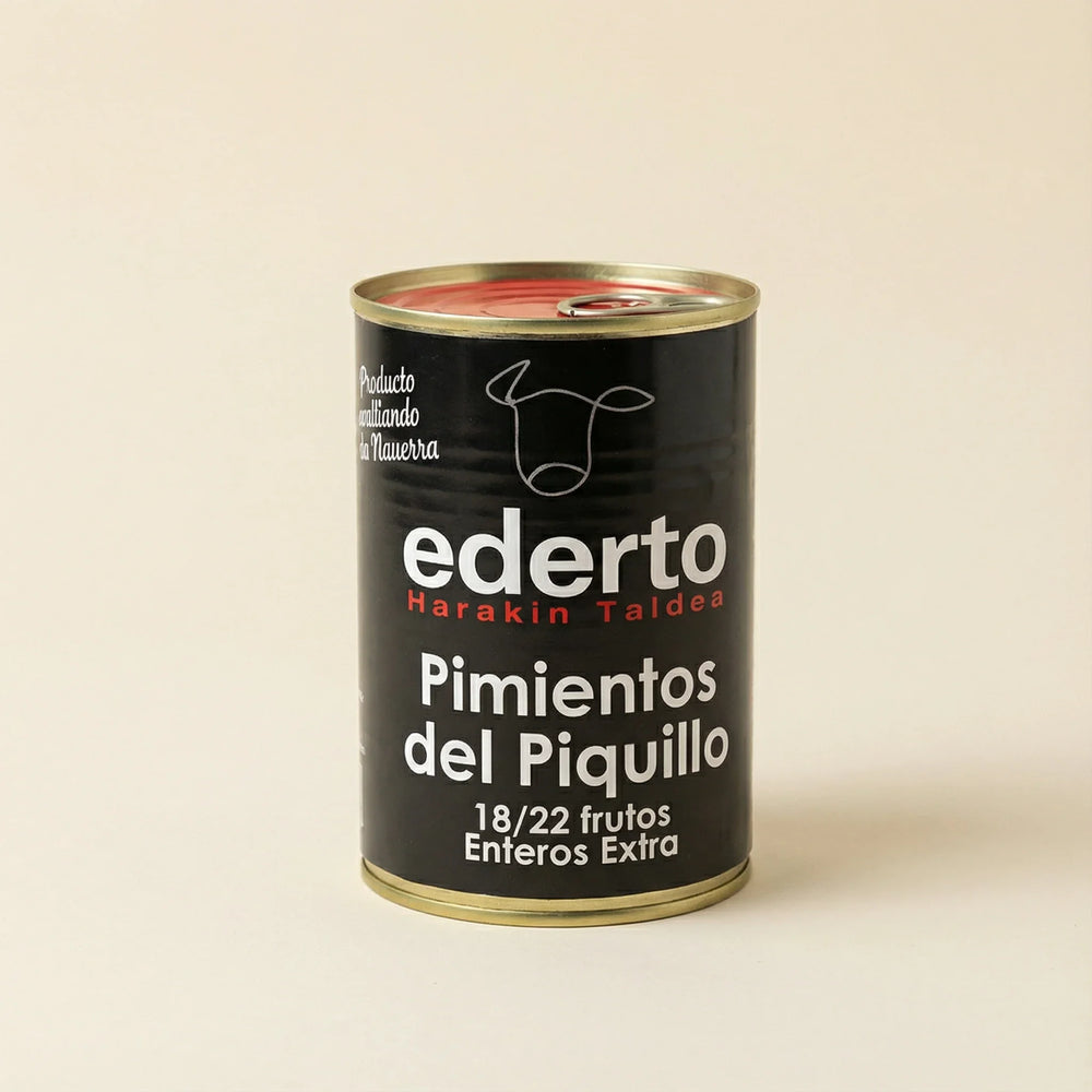 Pimiento del piquillo entero D.O. Navarra asado y pelado a mano