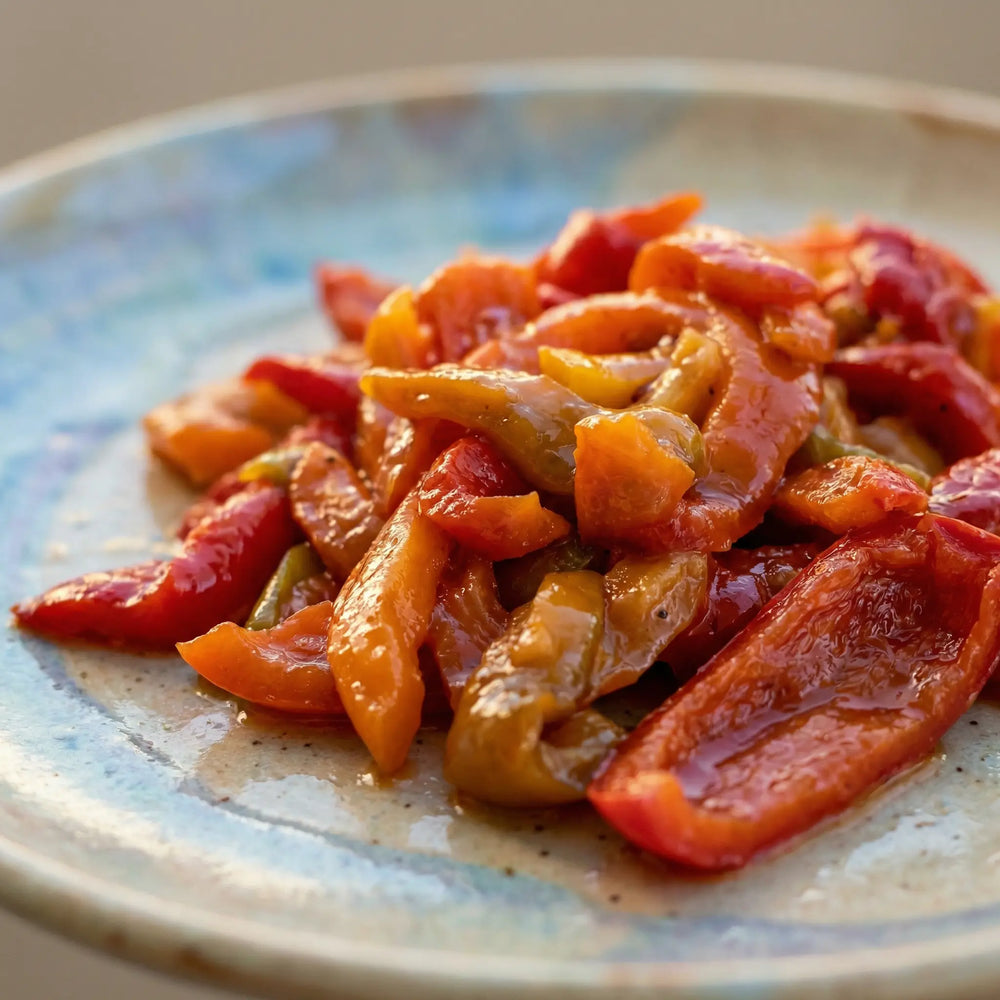 Pimiento en tiras ideal para acompañar carnes y recetas tradicionales