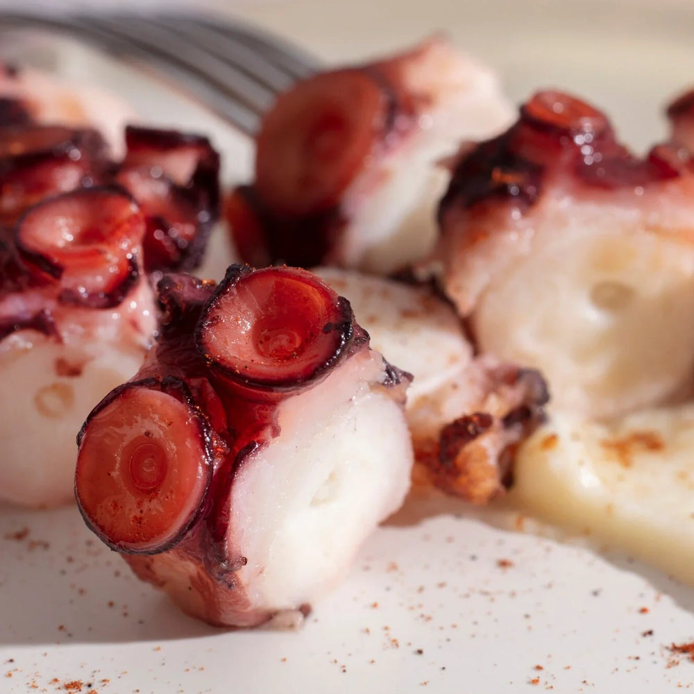 Pulpo del Cantábrico listo para servir en recetas tradicionales