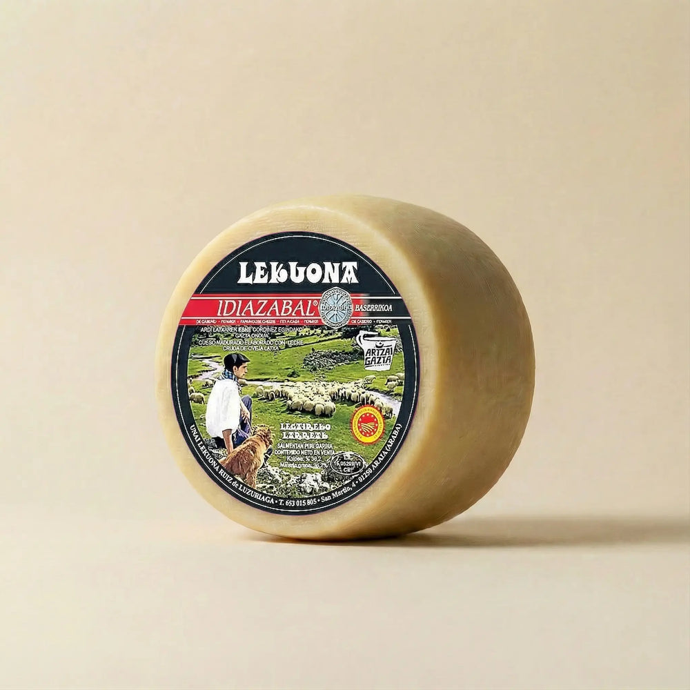 Queso Idiazabal DOP Lekuona artesanal de oveja latxa