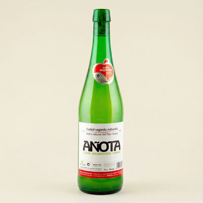 Sidra natural Añota D.O. Euskal Sagardoa fresca y equilibrada