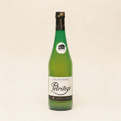 Sidra natural Petritegi D.O. Euskal Sagardoa fresca