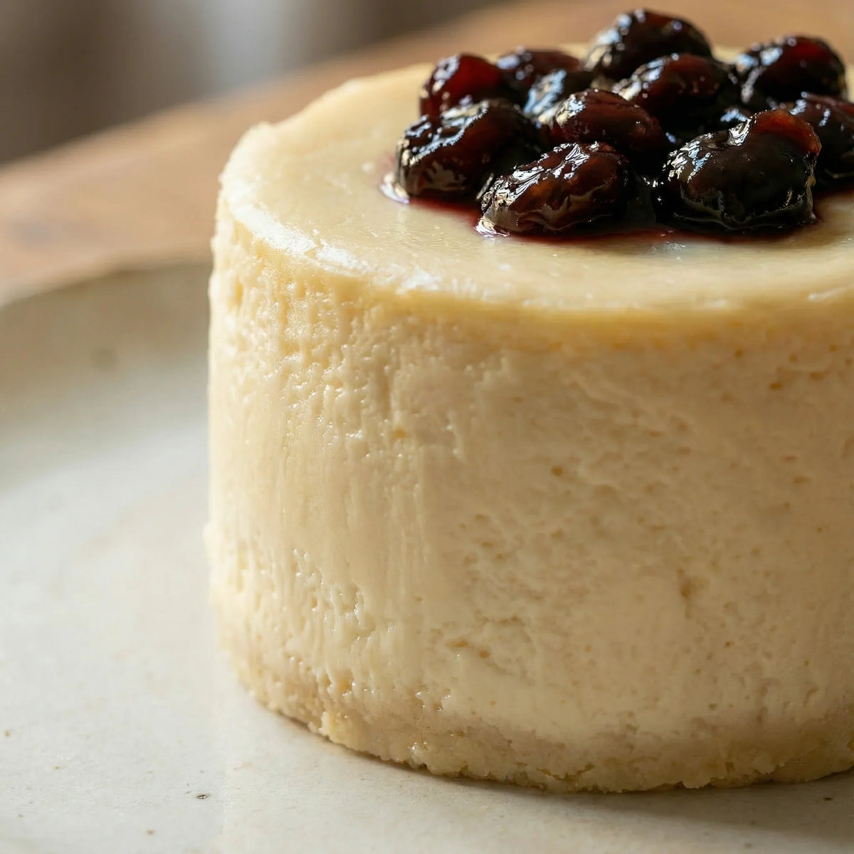 Tarta de queso ideal como postre gourmet para compartir