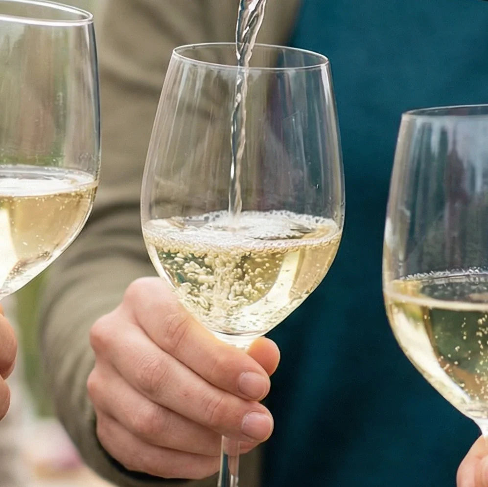 Vino blanco atlántico con notas cítricas y acidez equilibrada
