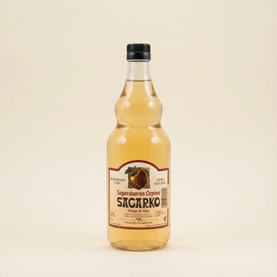 Vinagre de sidra natural Isastegi elaborado con sidra vasca